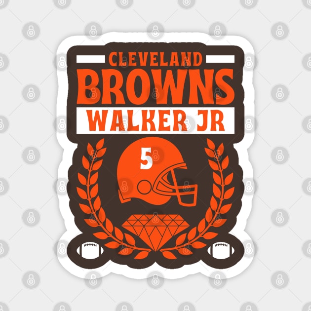 Cleveland Browns Walker Jr 5 Edition 2 Magnet by Astronaut.co