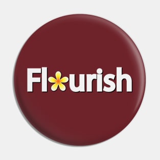 Flourish Artistic Design Pin