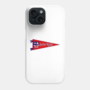 Baton Rouge Flag Pennant Phone Case