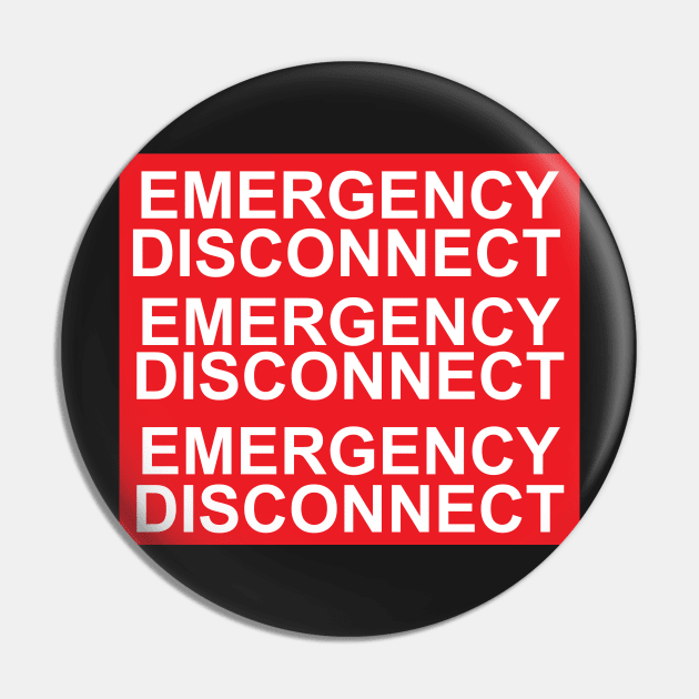 Emergency Disconnect Labels For Electrical Services Pin by MVdirector