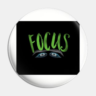 Focus eyes Pin