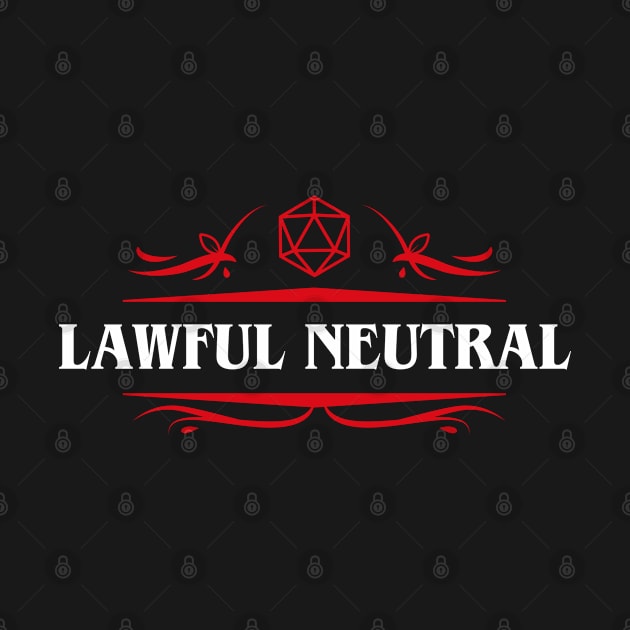 Lawful Neutral Alignment Dungeons Crawler and Dragons Slayer by pixeptional