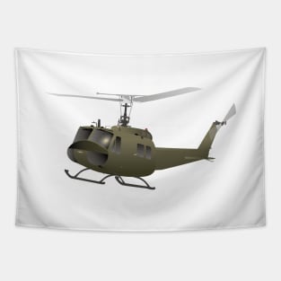 UH-1 Huey Helicopter Tapestry