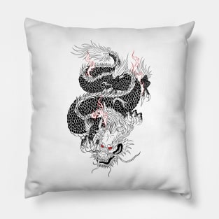 Jade Dragon Pillow