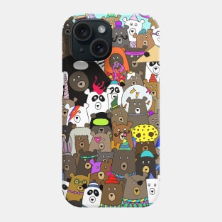 Bears Gone Wild Phone Case