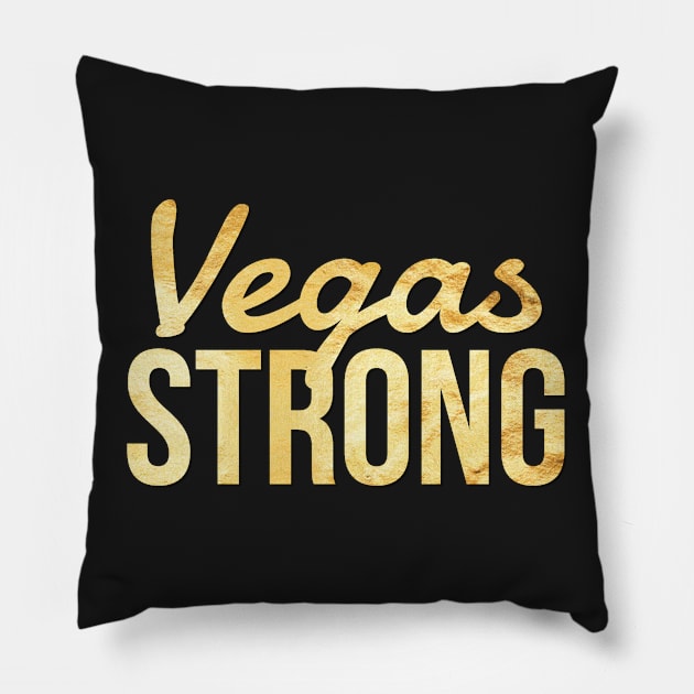 Las Vegas Strong Community Prayers Pray for Shooting Victims Pillow by twizzler3b