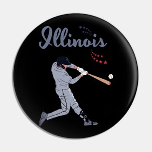 Illinois Baseball | 50 USA Sports Cities Pin