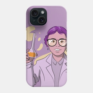 The Future is Female | Women in Stem | Woman Chemist Phone Case