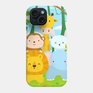 Safari baby kids Phone Case