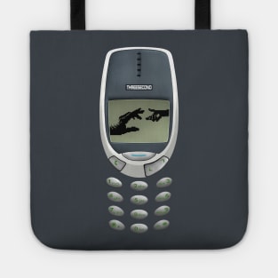 retro classic handphone Tote