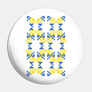 Vyshyvanka Peace Pin