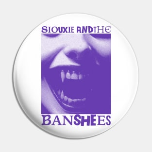 Siouxie and the Banshees Pin