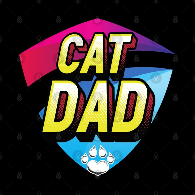 Cat Dad Cat Father Best Cat Dad Ever by Barts Arts