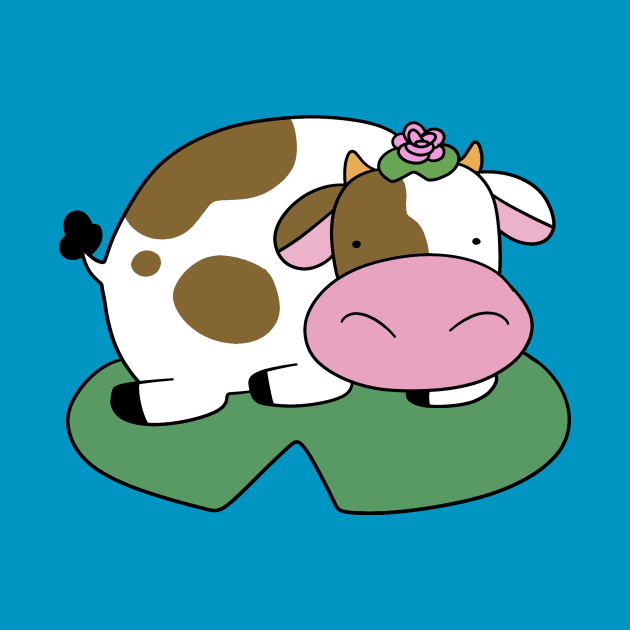 Lilypad Cow by saradaboru