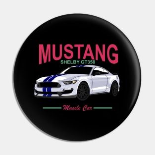 Shelby GT350 Muscle Cars Pin