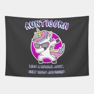 Unicorn Aunticorn like a normal Aunt Only More AweSome Tapestry