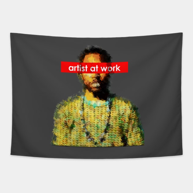 Frank Ocean - Artist as Work Tapestry by Kuilz