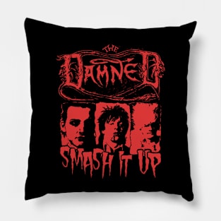 The Damned vintage Pillow