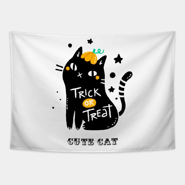 Cute cat Tapestry by This is store