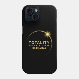 Total Solar Eclipse 2024 Phone Case