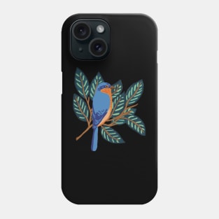 Eastern bluebird Phone Case