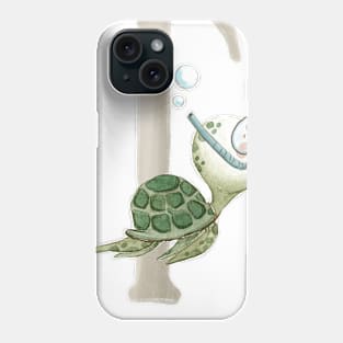 T for Turtle Phone Case