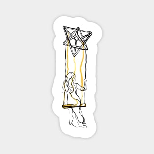 Single Line - Merkabah Magnet