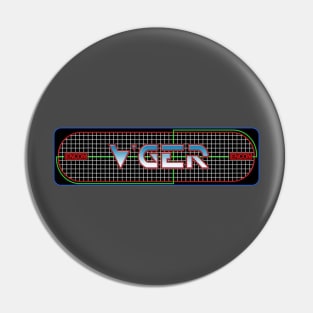 V'GER - Tron Video Game Marquee Pin