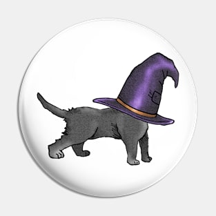 The Witches Kitten (3) Pin