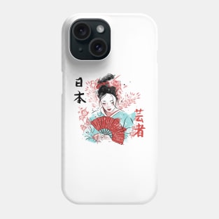 Autumn Geisha Phone Case