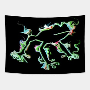 Green Frog Tapestry