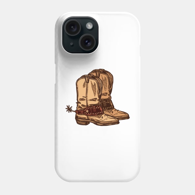 Cowboy Boots ,Western Phone Case by Islanr