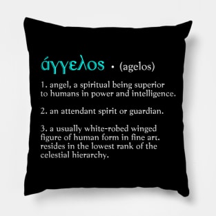 Angel Christian  Religious Pillow