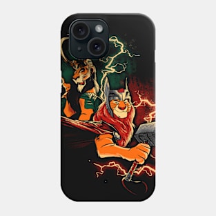 Lion Brothers Phone Case