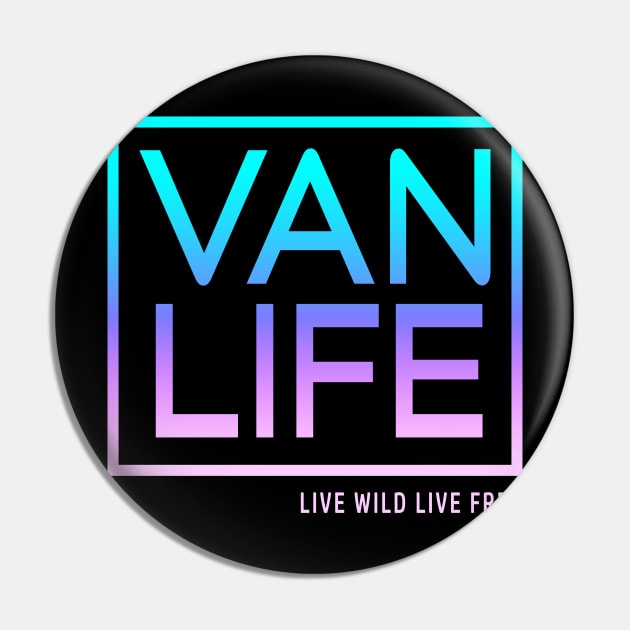 Van Life Pin by Tshirt Samurai