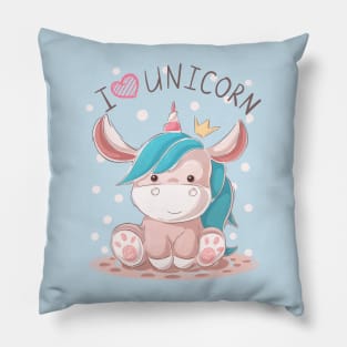 I love Unicorn Pillow