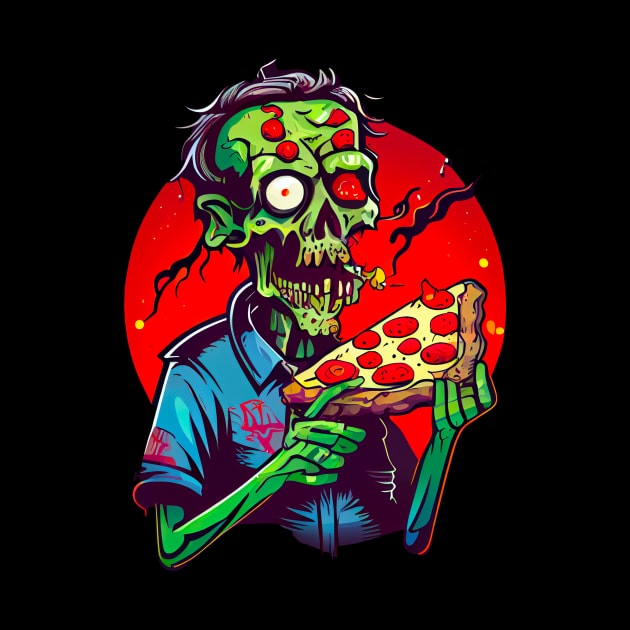 Zombie Pizza by marcovhv