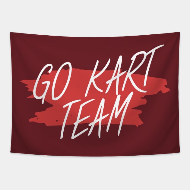 Go kart team Tapestry by maxcode