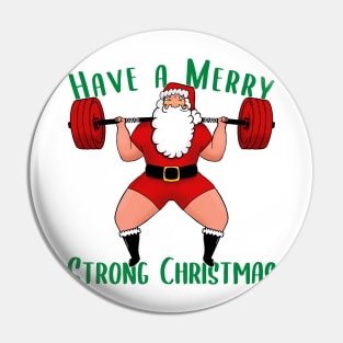 Squat Santa Training Squats with Santa for Lifting lovers Gym design Pin