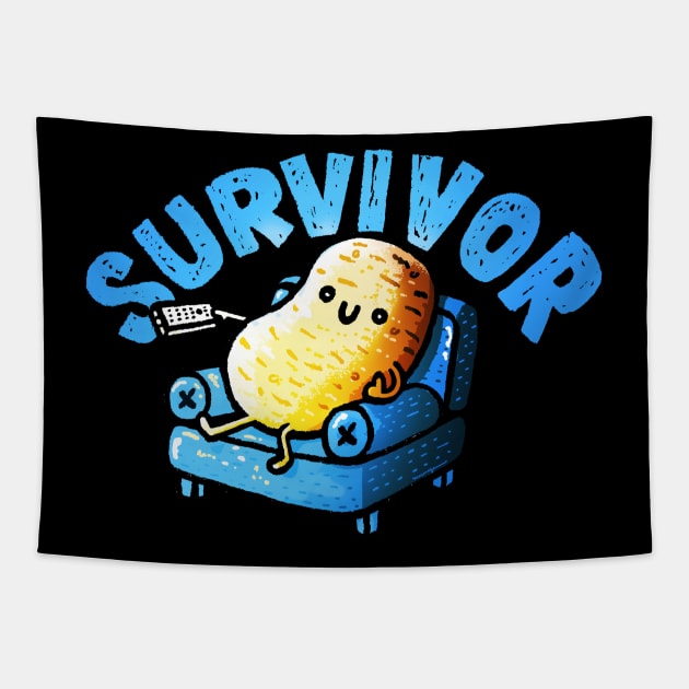 Survivor Tapestry by Walmazan