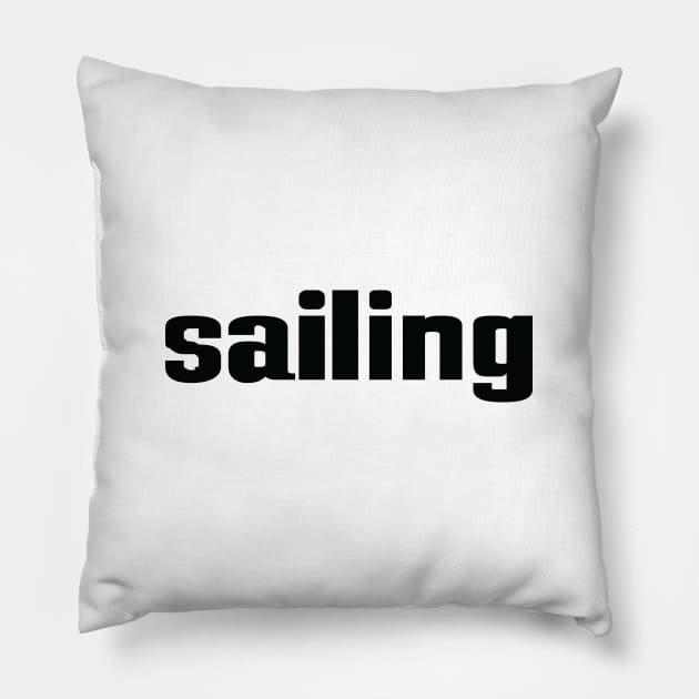 Sailing Pillow by ProjectX23Red