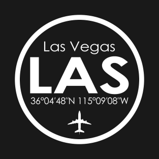 LAS, McCarran International Airport Las Vegas T-Shirt