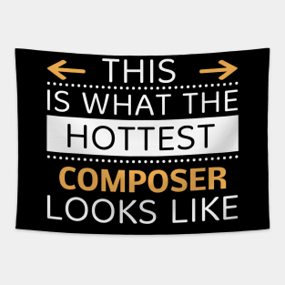 Composer Looks Like Creative Job Typography Design Tapestry