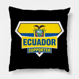 Ecuador Super Flag Supporter Pillow