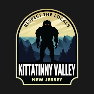 Kittatinny Valley New Jersey Bigfoot Sasquatch T-Shirt