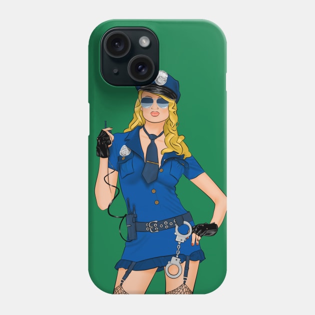 Sexy police Phone Case by PCMdesigner