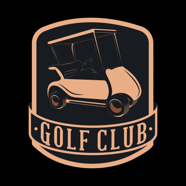 Funny Golf Club Emblem by EarlAdrian