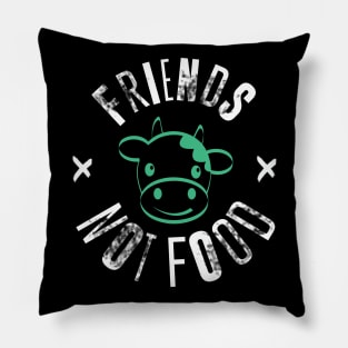 Friends Not Food Pillow