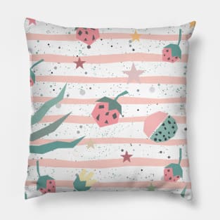 Floral Pattern Pillow