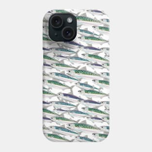 School of Mackerel Phone Case